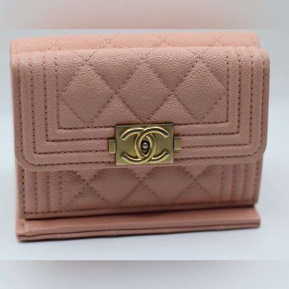Chanel Boy Trifold Flap Quilted Wallet - Picture 8 of 14